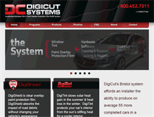 Tablet Screenshot of digicut.com